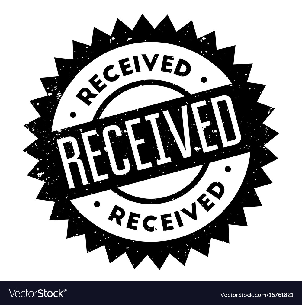 Received rubber stamp Royalty Free Vector Image