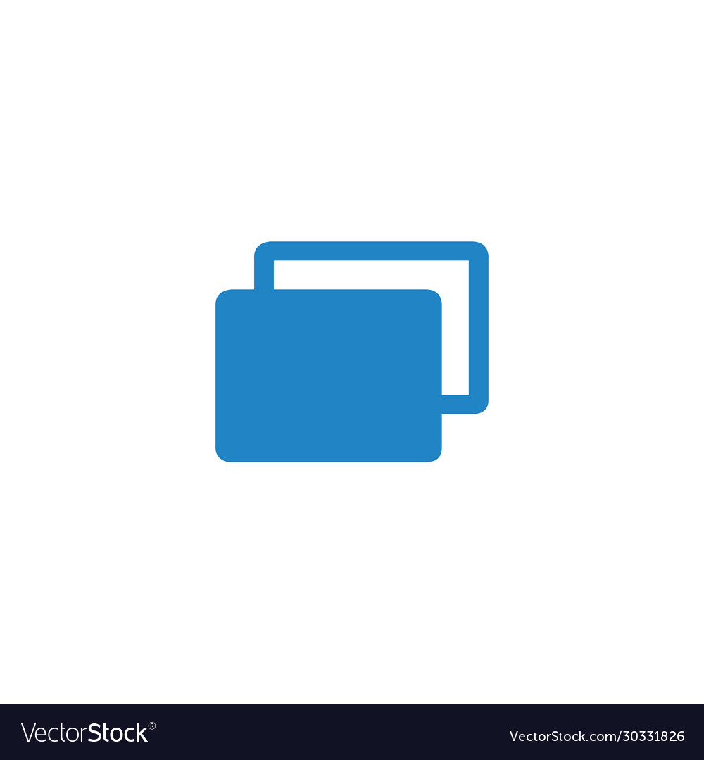 Add new tab slide or section line art icon Vector Image