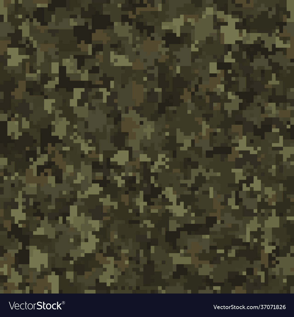 Texture military camouflage seamless pattern vector image Texture military camouflage seamless pattern