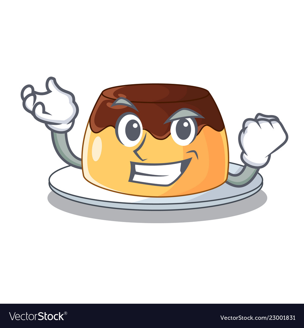 Successful chocolate mousse with mint in character Successful chocolate mousse with mint in character