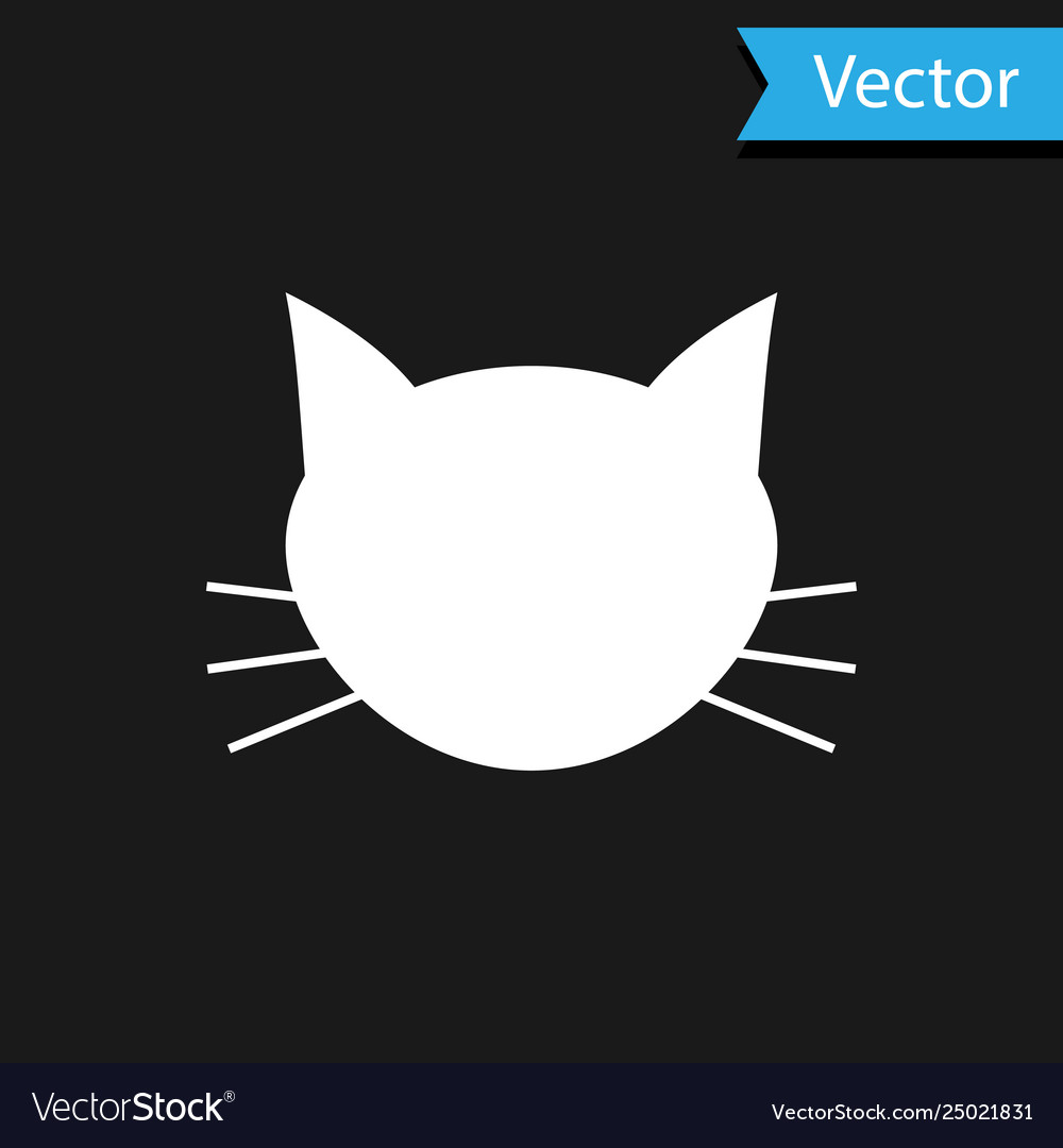 Cat Icon. Kitty Vector Icon. Cat Symbol Isolated On Background