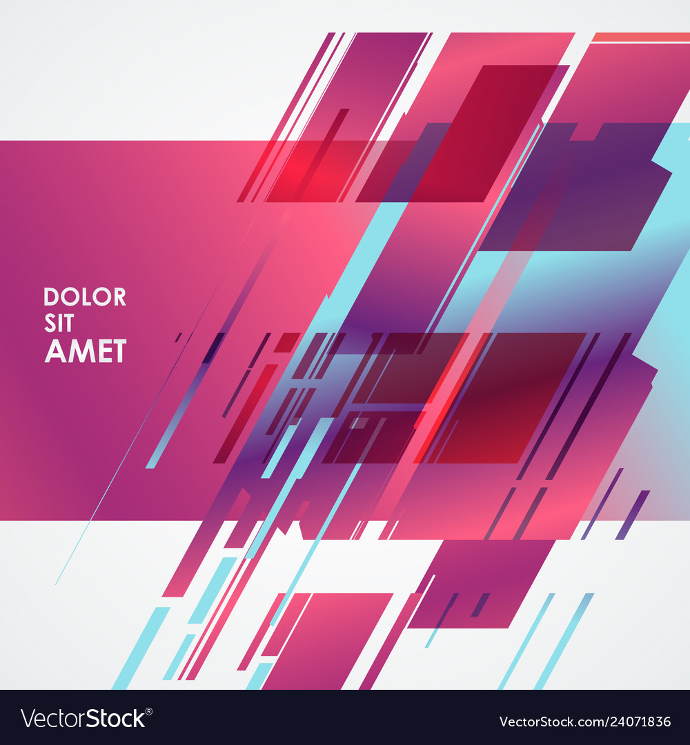 Abstract color background for your design Vector Image