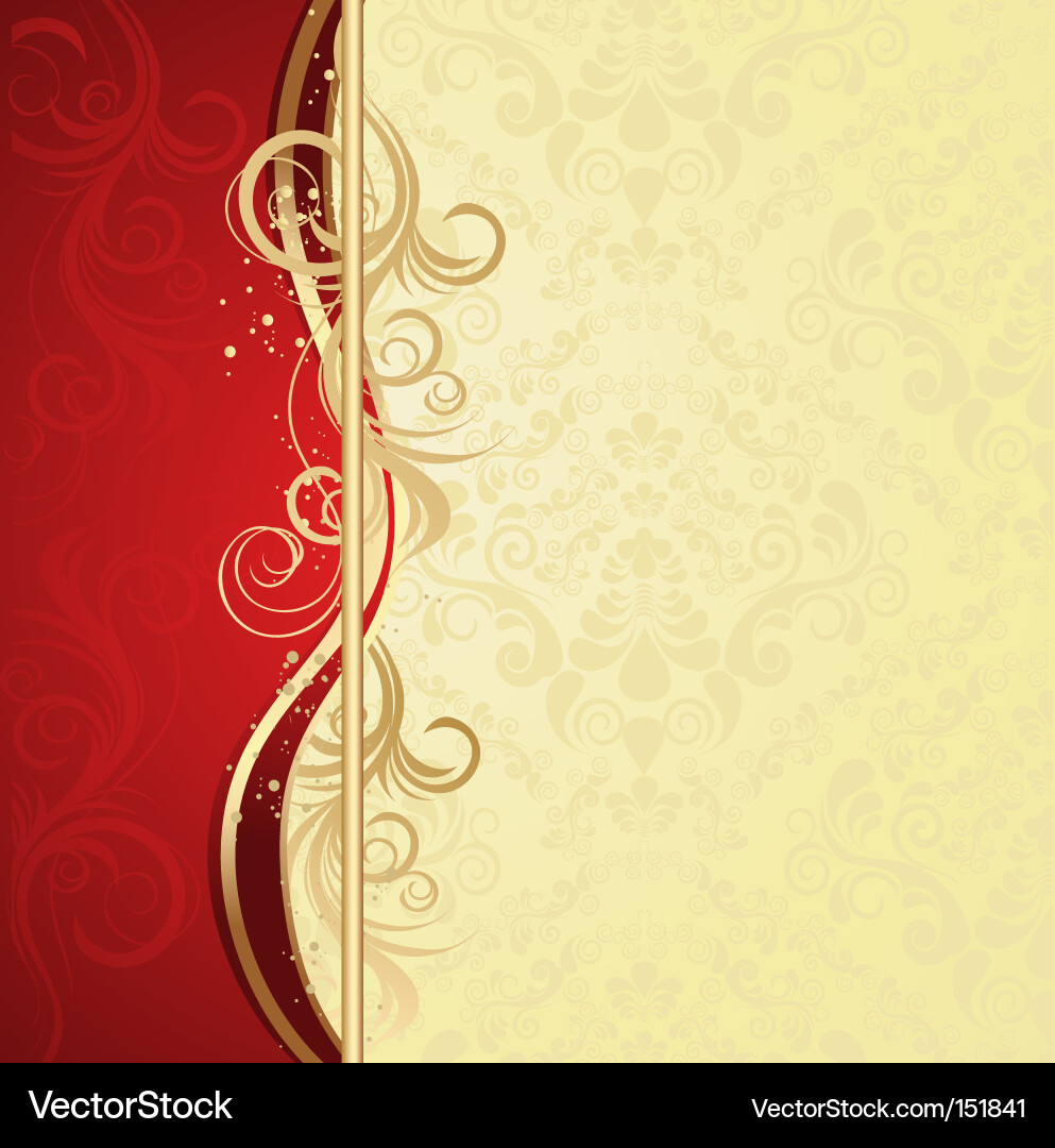 Decorative wave background Royalty Free Vector Image