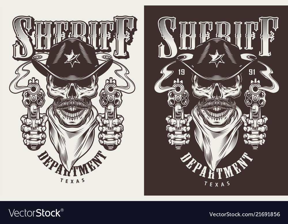 Monochrome vintage emblems vector image Monochrome vintage emblems