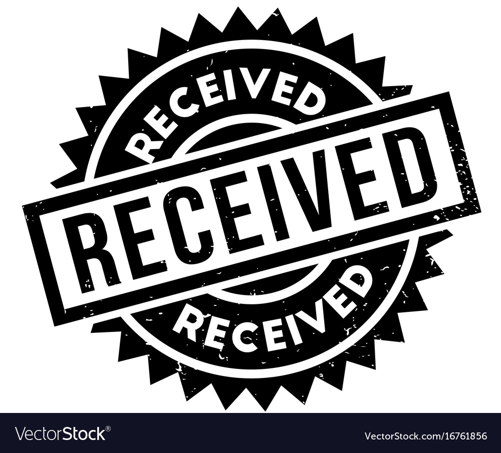 Received rubber stamp Royalty Free Vector Image