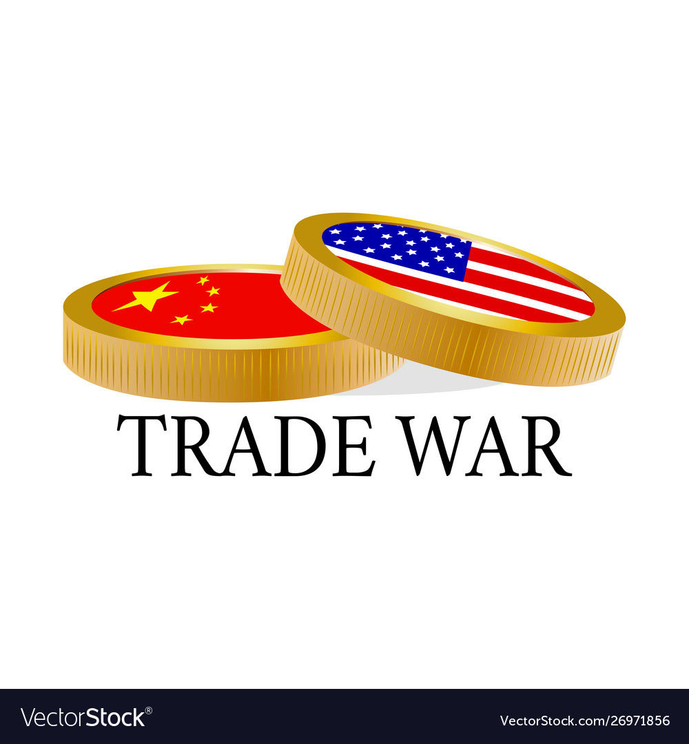 Trade War Background Royalty Free Vector Image Trade War Background Royalty Free Vector Image