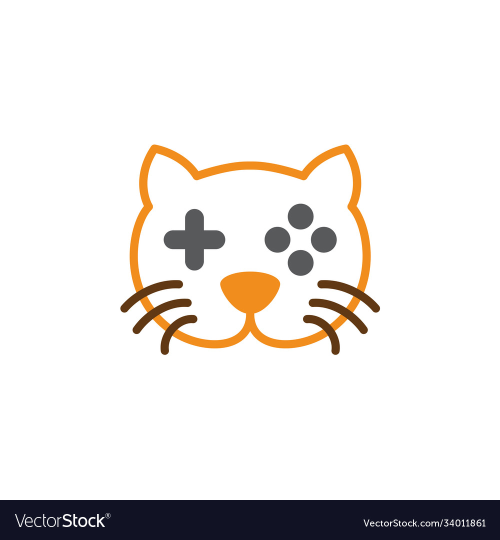 Cat game icon aesthetic - Top vector, png, psd files on