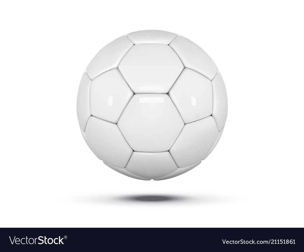 White soccer outlet ball