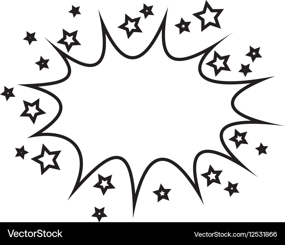 Comic pop art explosion Royalty Free Vector Image