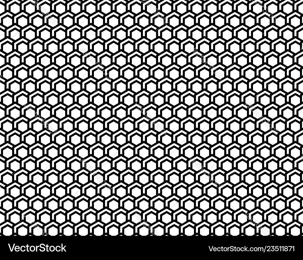 Abstract pattern hexagon seamless background Vector Image