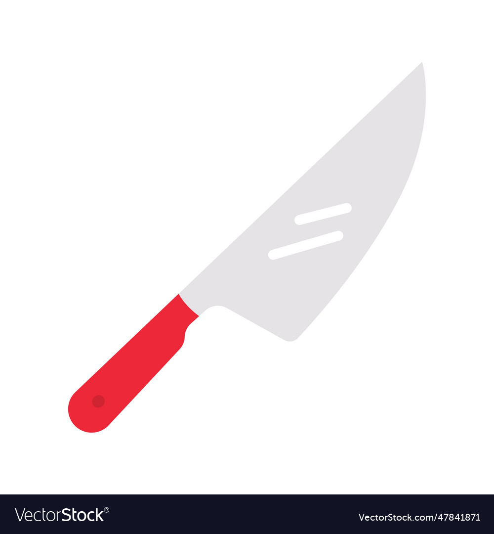 Chefs knife icon image Royalty Free Vector Image