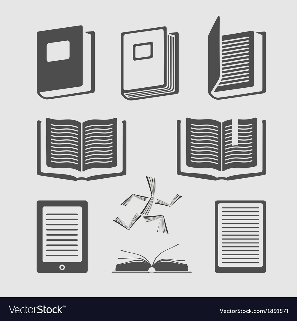 Setting of a book. Setting of a book