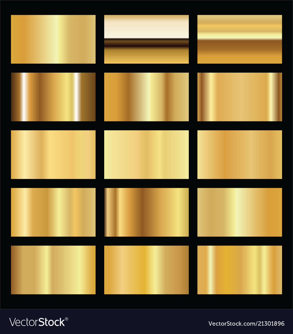 Realistic gold background texture vector image Realistic gold background texture