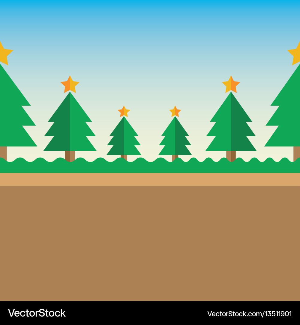 Christmas tree background Royalty Free Vector Image