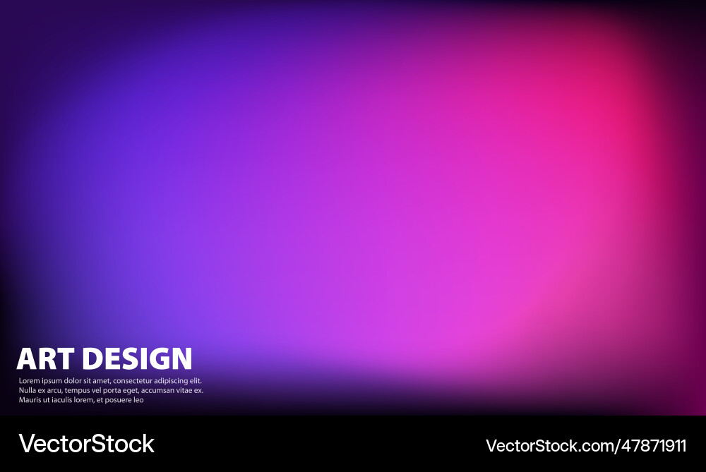 Set gradient abstract background with liquid Vector Image