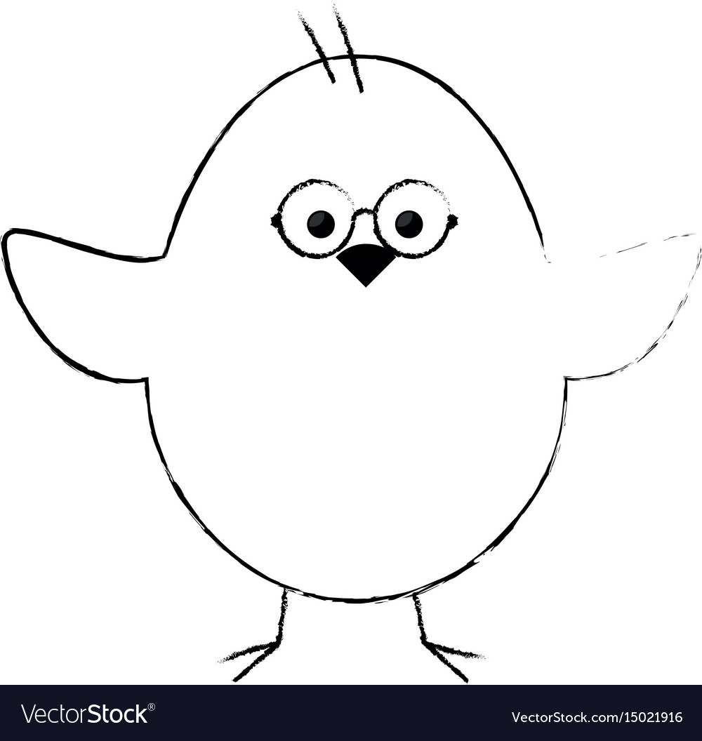 Cute chicken icon Royalty Free Vector Image - VectorStock