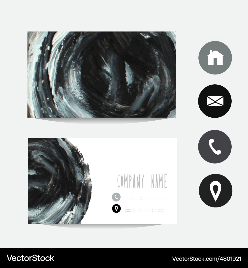 Business card Royalty Free Vector Image - VectorStock