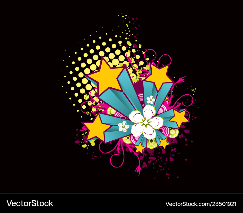 Flower ornaments Royalty Free Vector Image - VectorStock