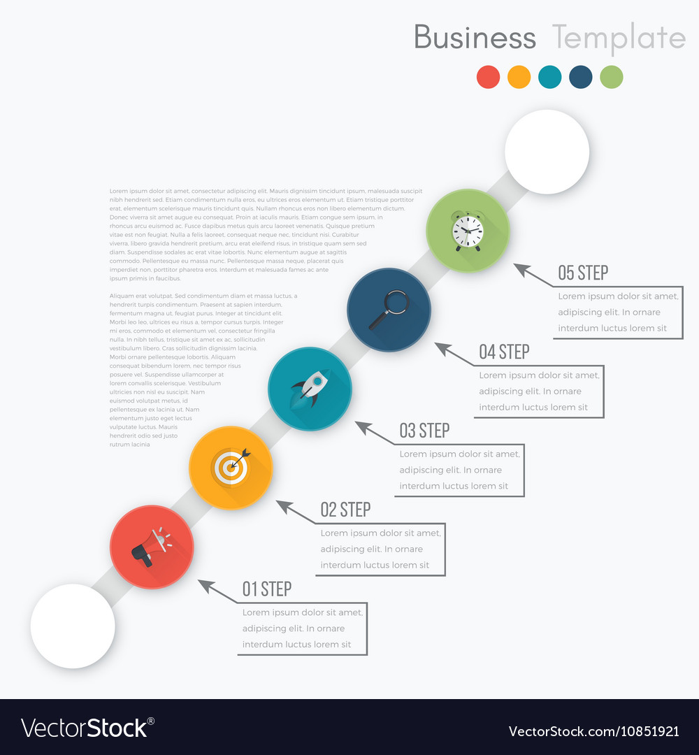 Infographic Royalty Free Vector Image - VectorStock