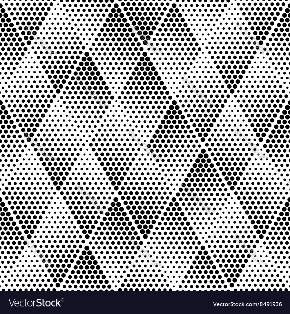 Halftone Seamless Pattern Royalty Free Vector Image Halftone Seamless Pattern Royalty Free Vector Image