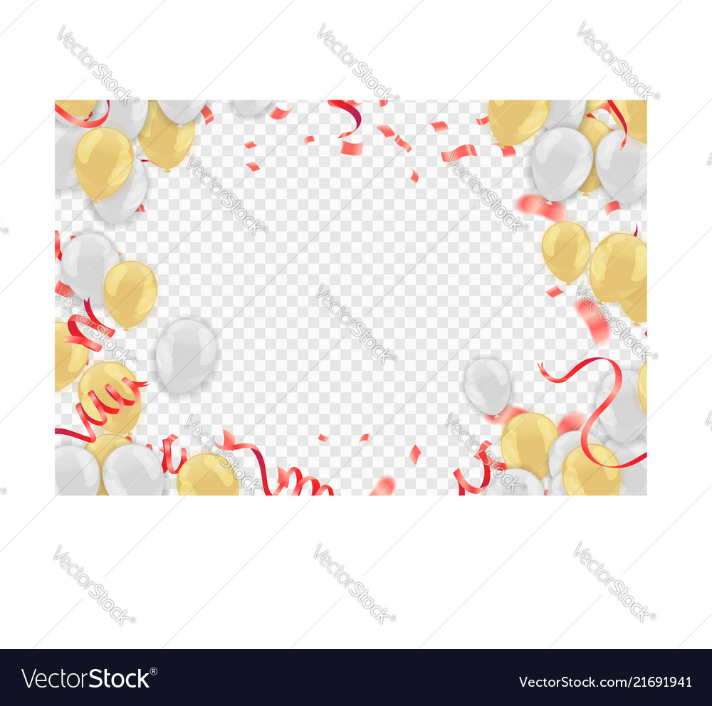 Colorful happy birthday announcement design Vector Image Colorful happy birthday announcement design Vector Image