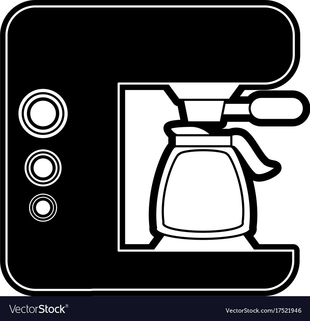 Coffee maker Royalty Free Vector Image VectorStock
