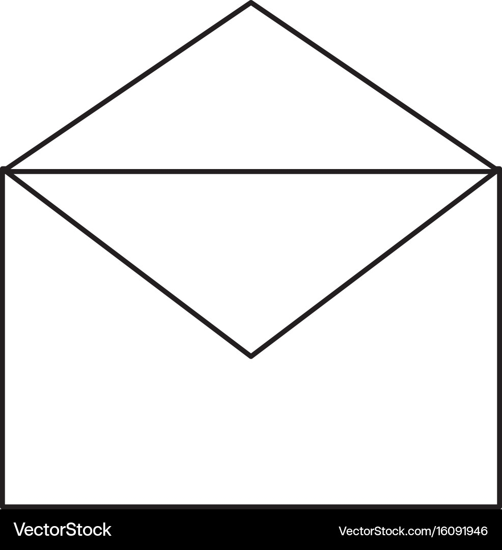 Mail envelope shipping Royalty Free Vector Image