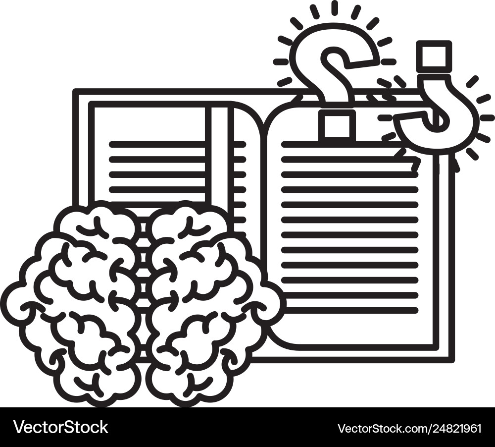 Brain creativity idea Royalty Free Vector Image