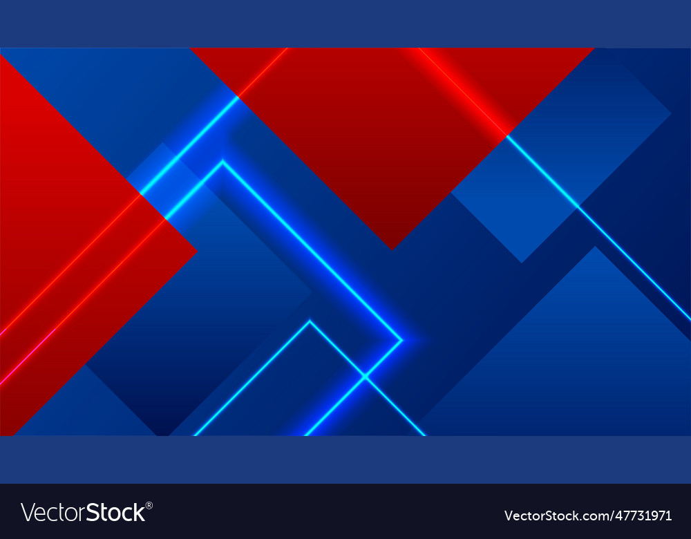 Abstract blue and red background Royalty Free Vector Image