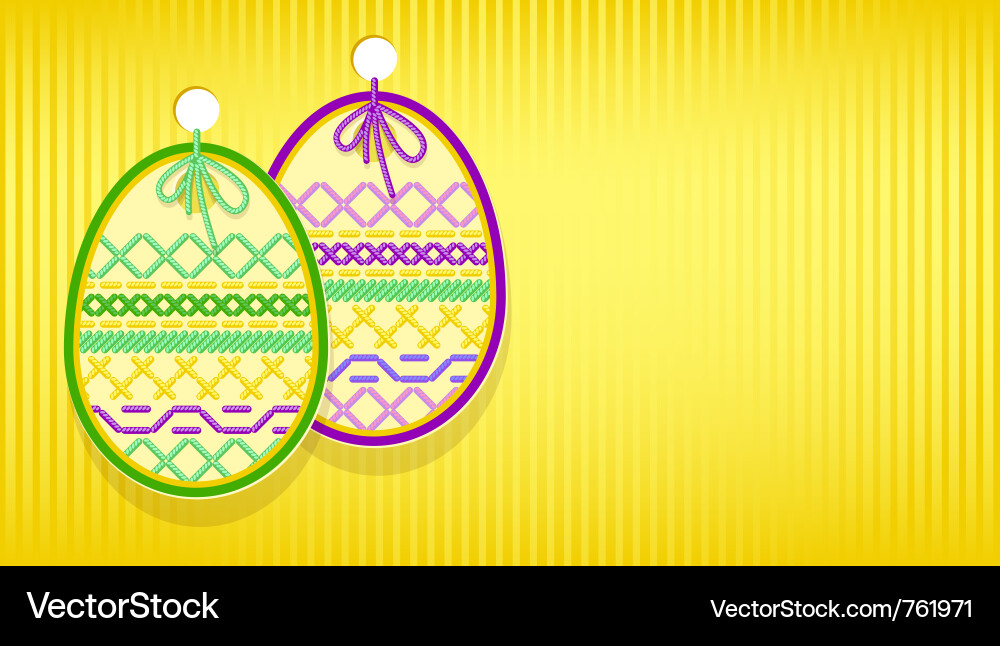 Easter card Royalty Free Vector Image - VectorStock