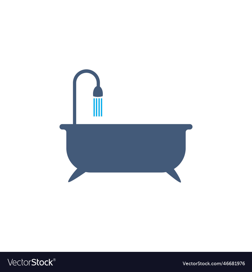 Bathtub Logo Royalty Free Vector Image - Vectorstock