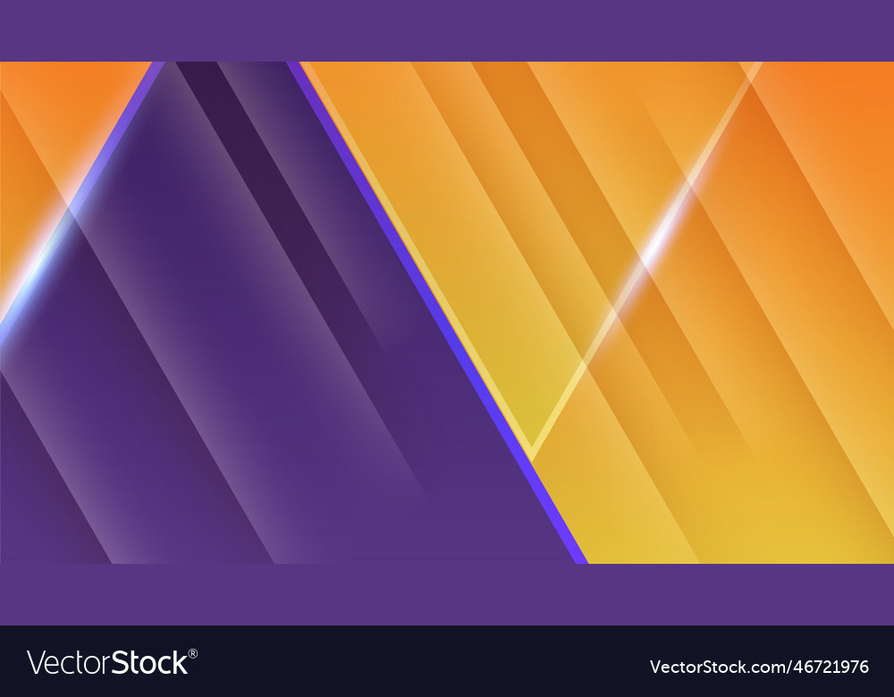 Versus background with purple orange yellow Vector Image