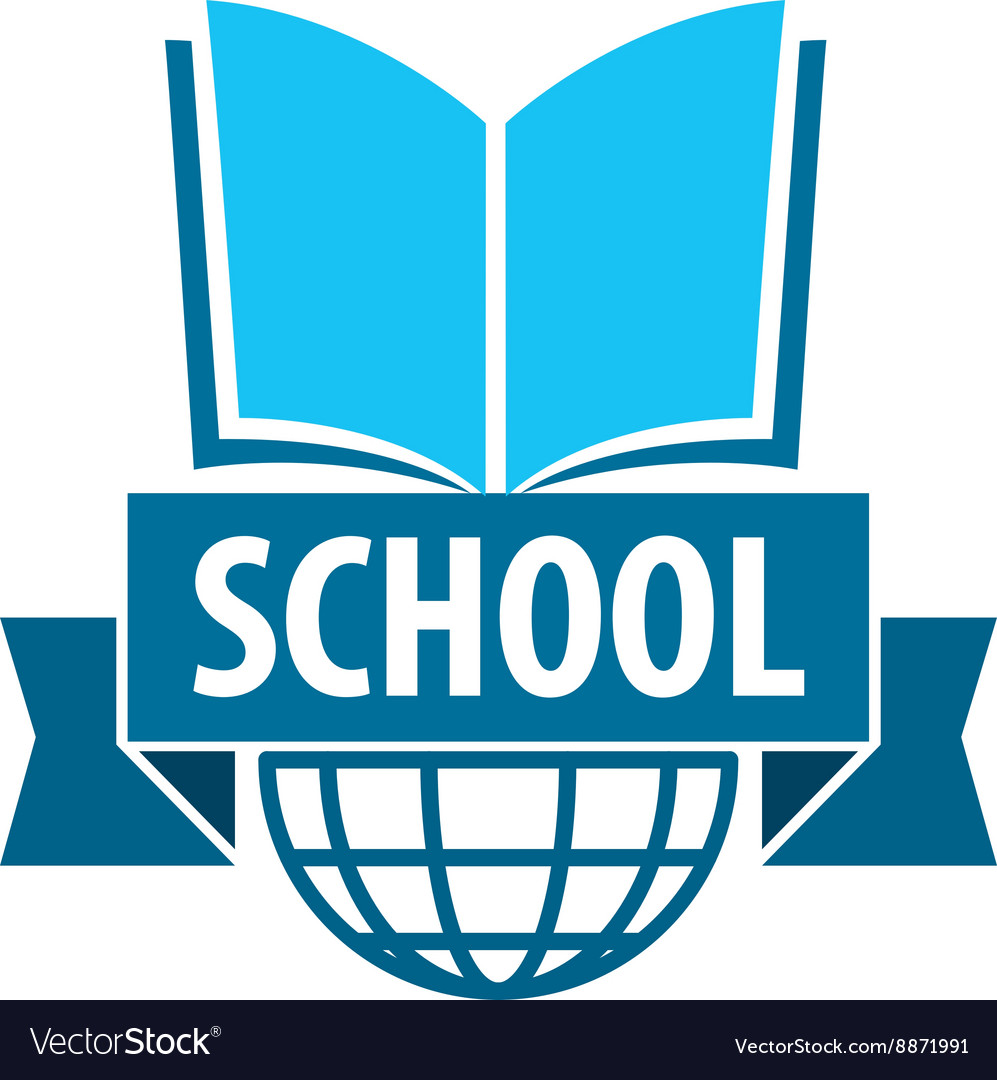 Logo school Royalty Free Vector Image - VectorStock