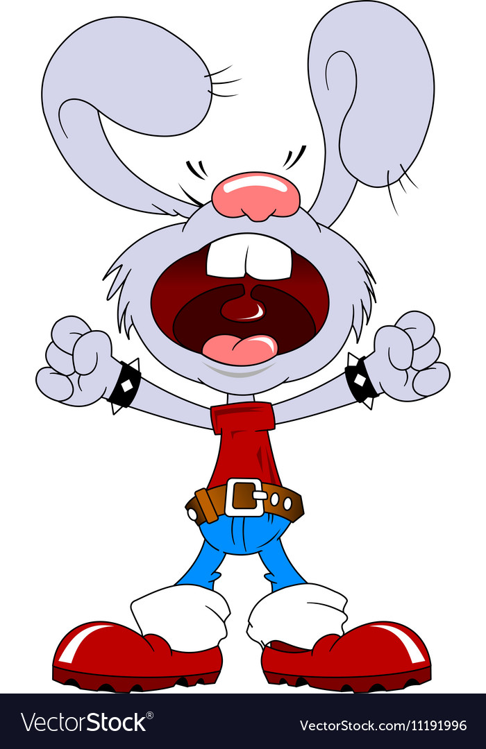 Singing rabbit. Кролик кричит рисунок. орущий кролик вектор. singing bunny. заяц поет энергетик.
