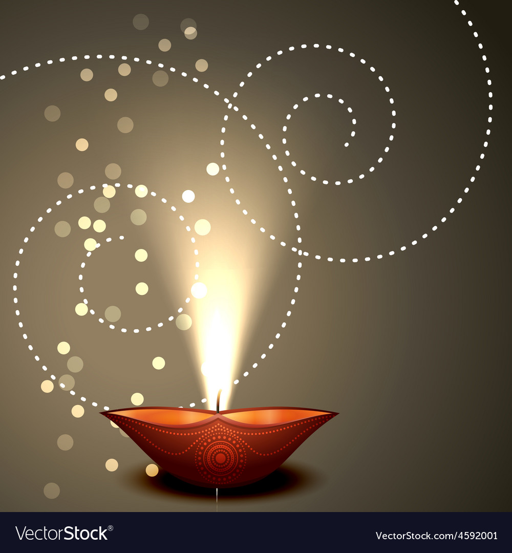 Background of diwali Royalty Free Vector Image