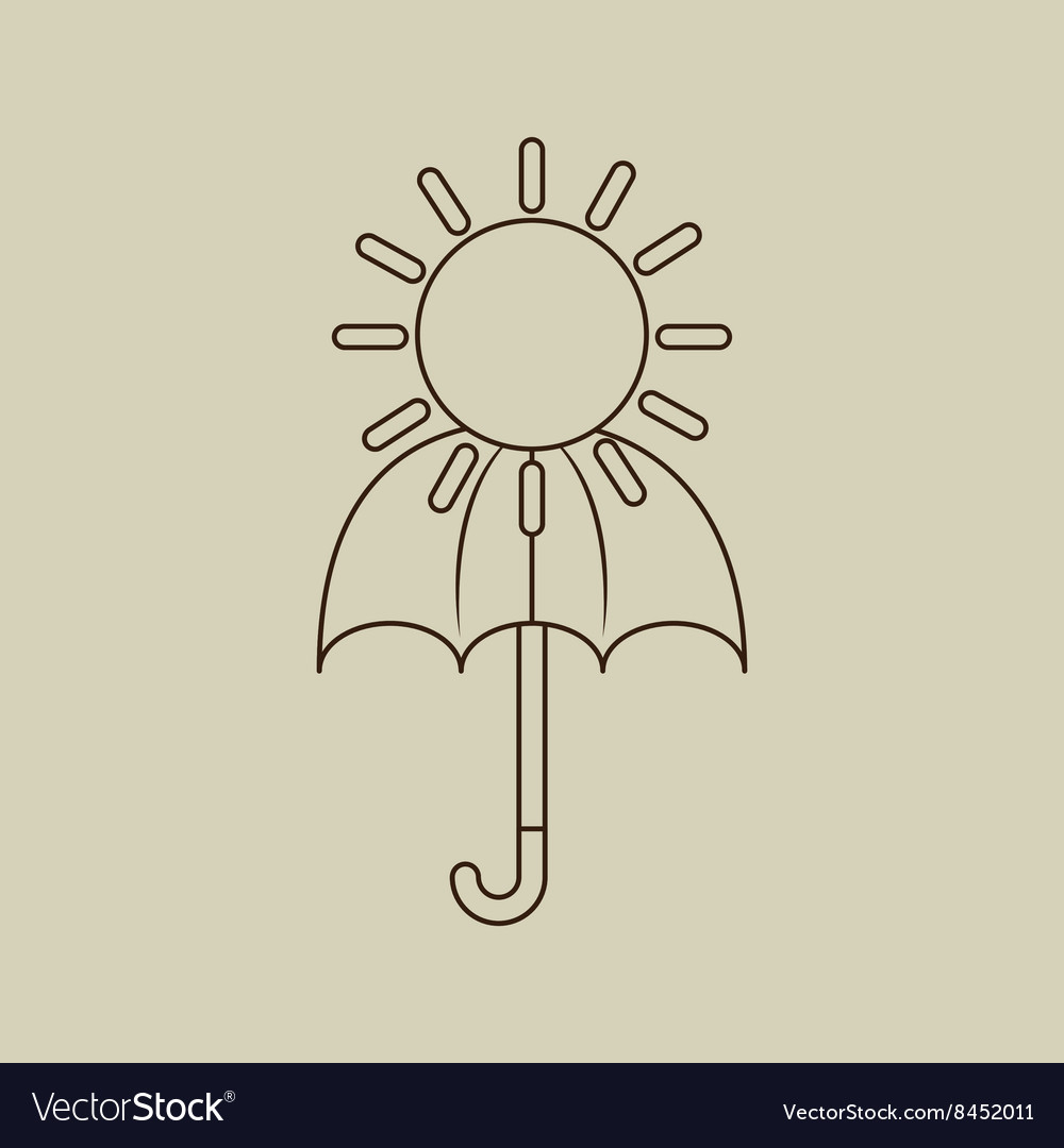 Weather symbol design Royalty Free Vector Image