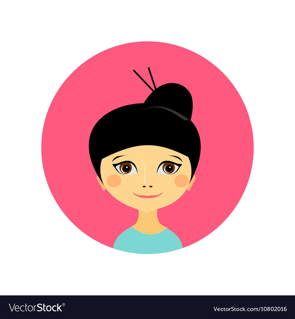 Woman Profile Mascot Vector Illustration. Female Avatar Character Icon  Cartoon. Girl Head Face Business User Logo 9749643 Vector Art at Vecteezy