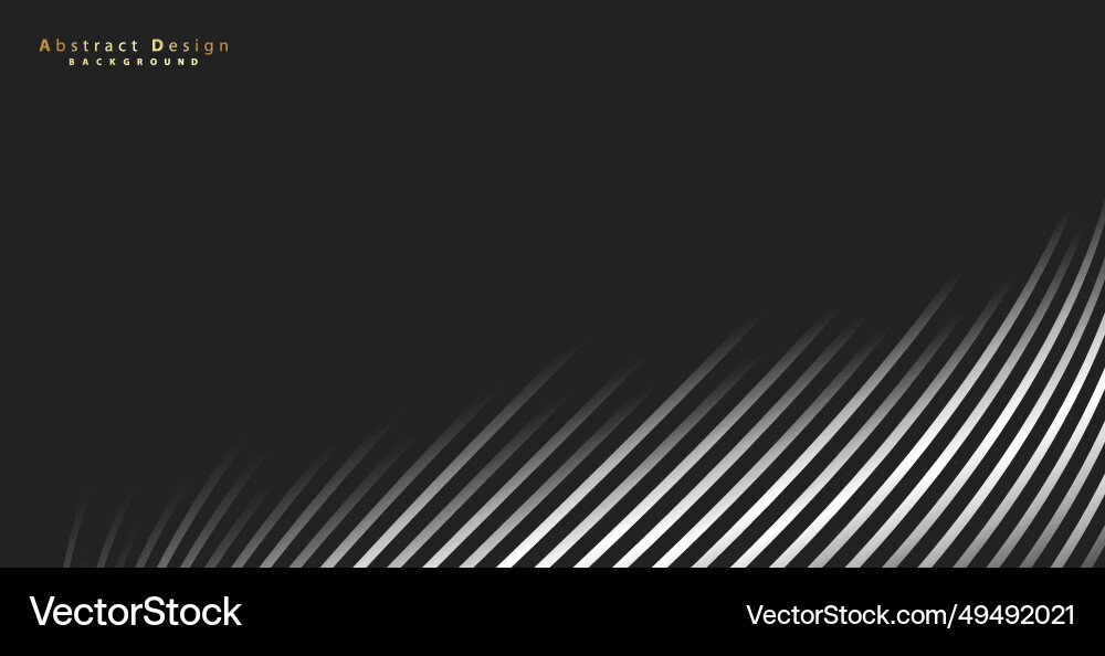 Abstract warped diagonal striped background Vector Image