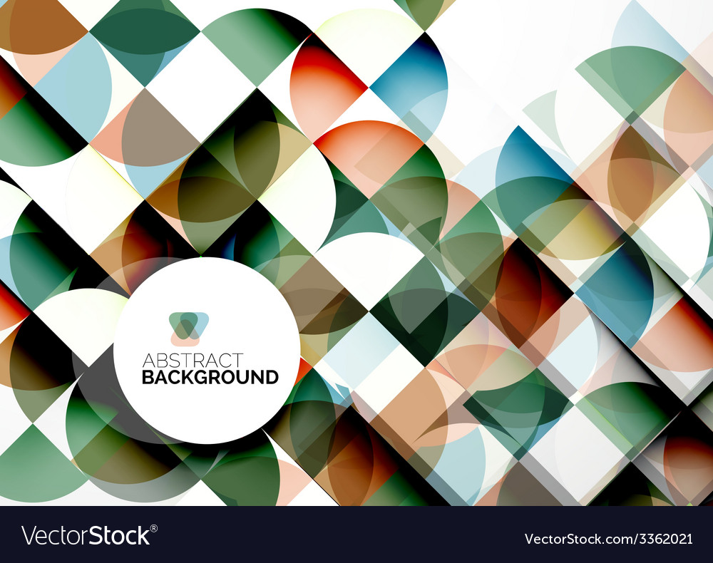 Business abstract geometric template Royalty Free Vector