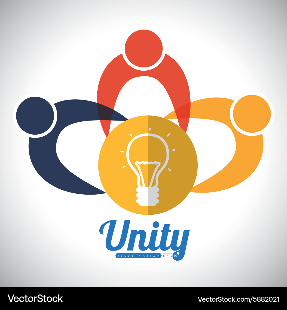 Teamwork design Royalty Free Vector Image - VectorStock