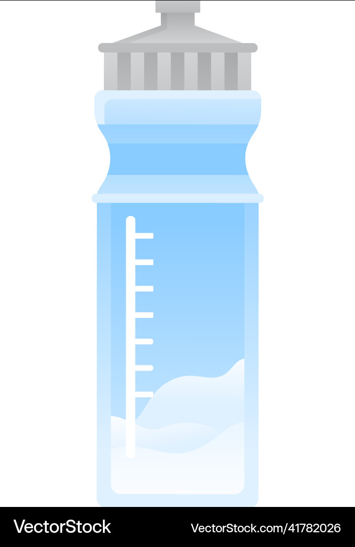 Sports water bottle icon reusable container Vector Image