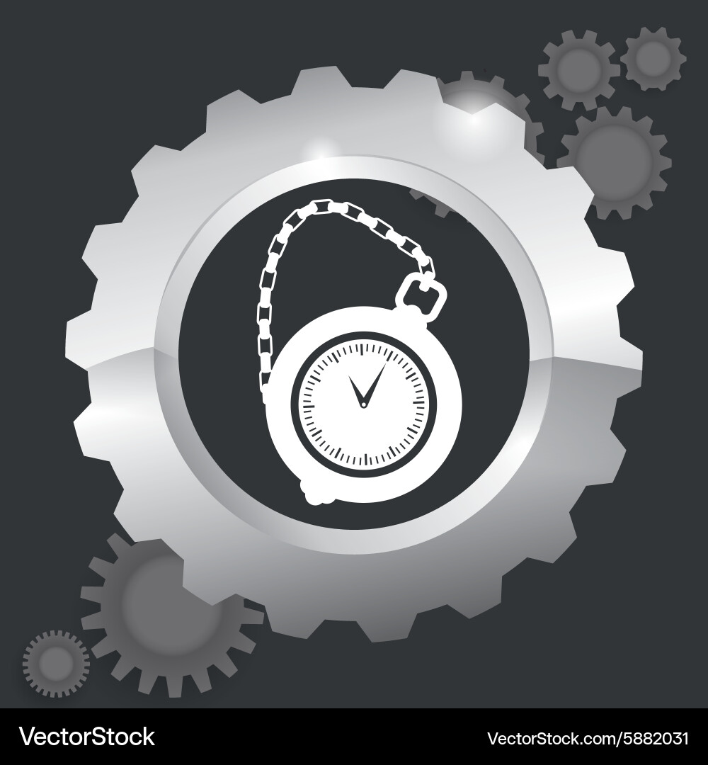 Relo Vector Clock design Royalty Free Vector Image - VectorStock