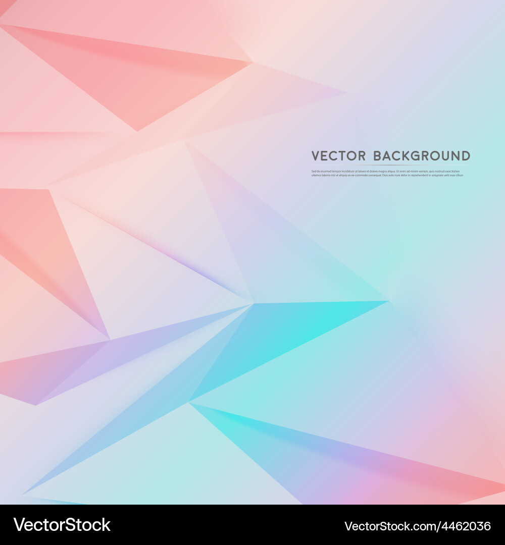 Background abstract polygon triangle Royalty Free Vector