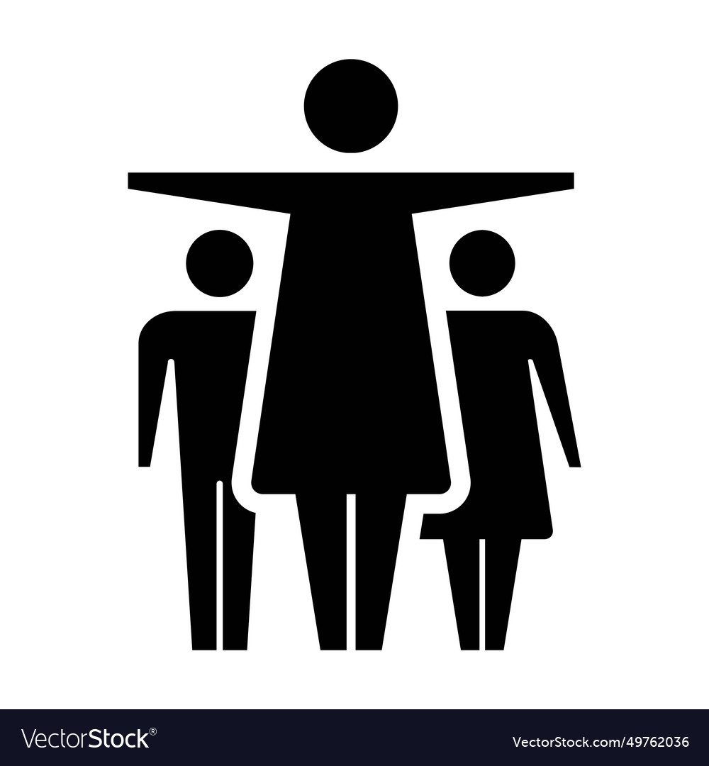 Leadership icon group of people and leader symbol Vector Image