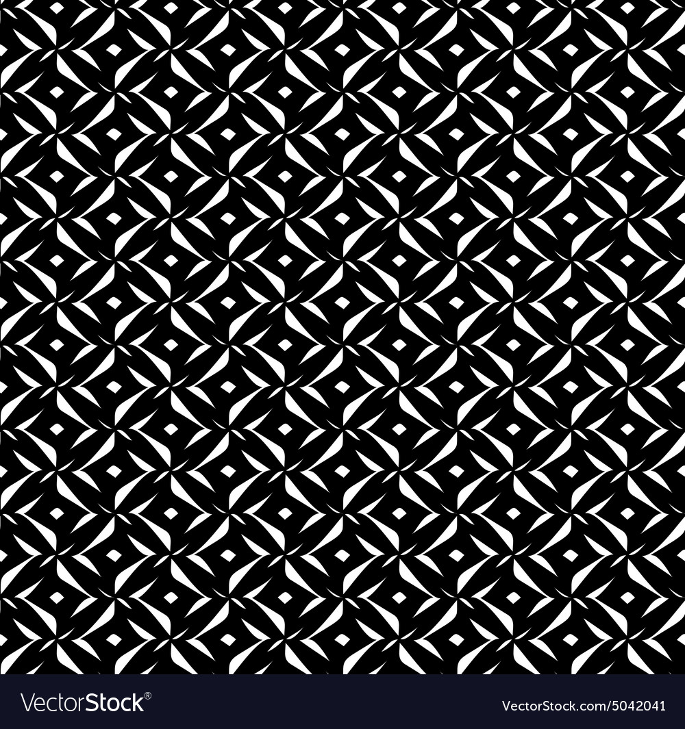 Black pattern on white background