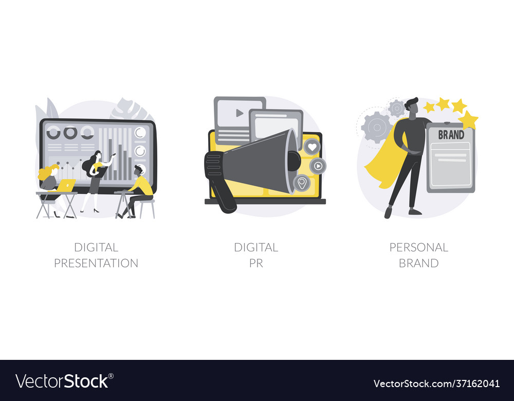 Reputation Management Abstract Concept Royalty Free Vector 6212