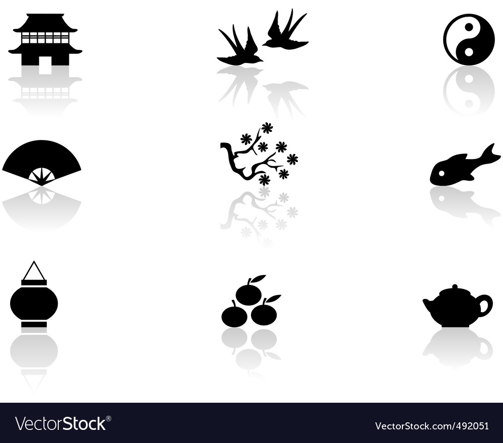 asian-symbols-royalty-free-vector-image-vectorstock