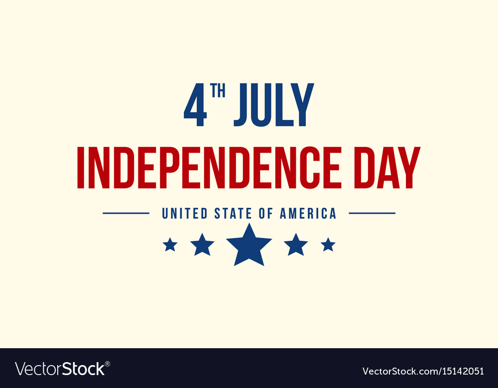 Background style independence day Royalty Free Vector Image