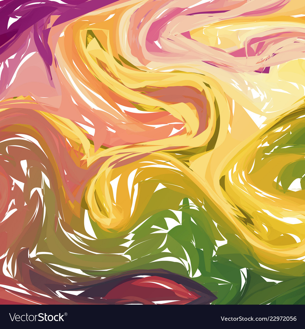 Luxury colorful marble background with swirls Vector Image