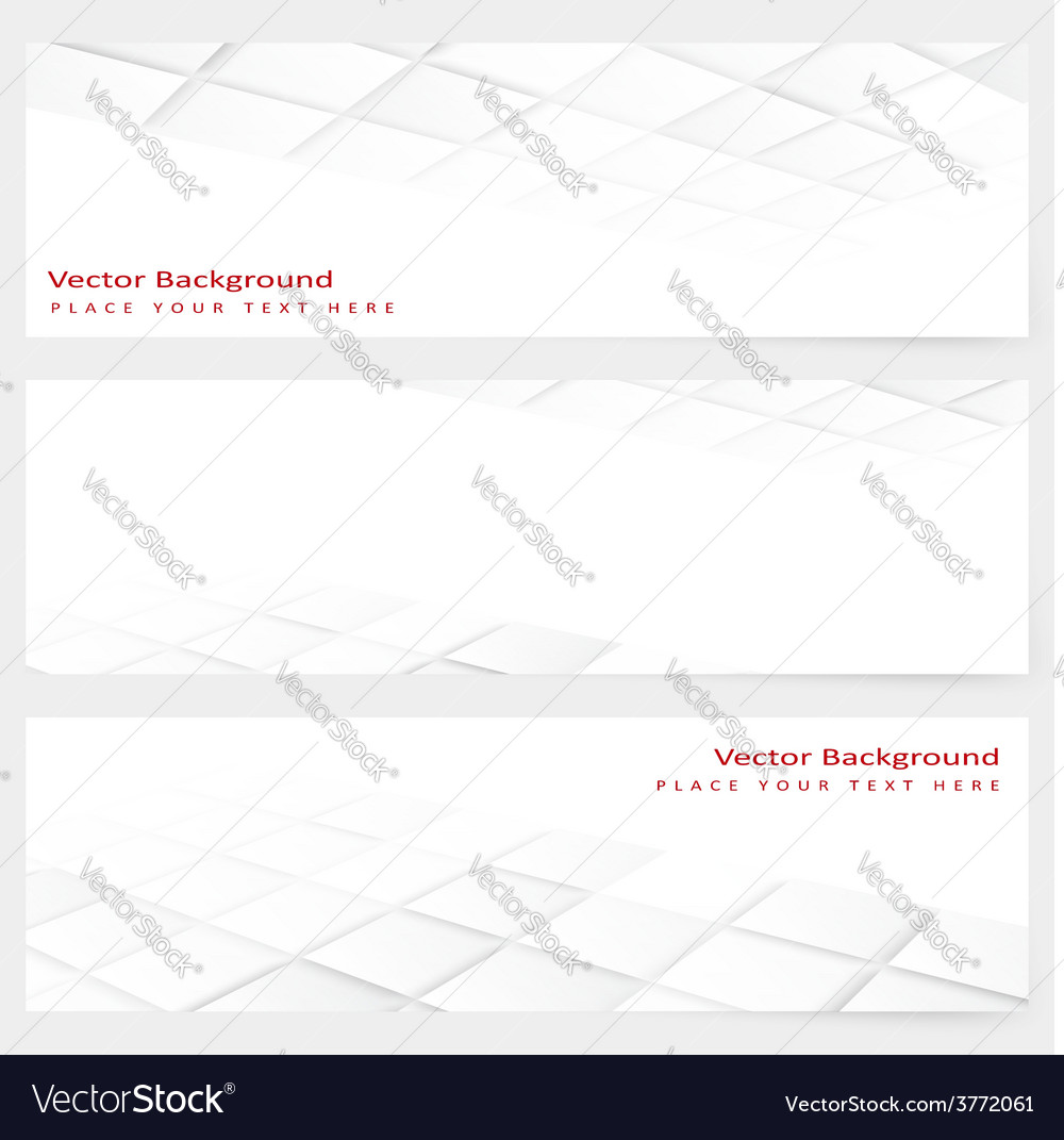 abstract template horizontal perspective banner vector image perspective template